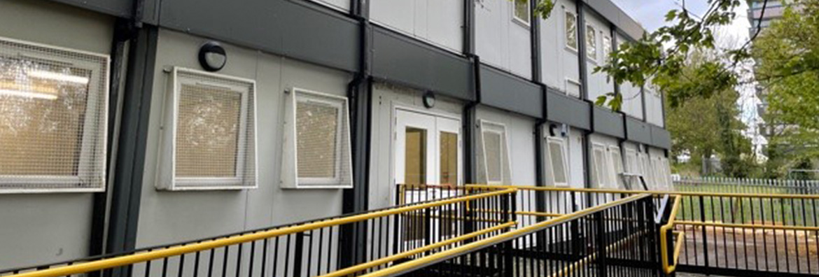 Two-Storey 8 Classroom with Toilets