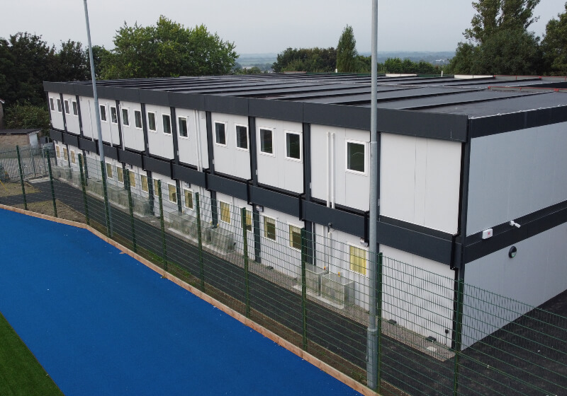 two-storey modular building