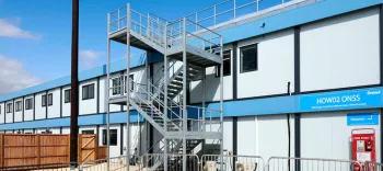 External Temporary Staircase